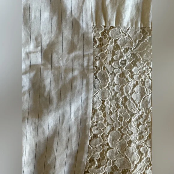 NWT $695 Zimmerman LUMINOSITY PATCH LACE PANT SIZE: AU 2, US 6-8
COLOUR: CREAM - Picture 12 of 14